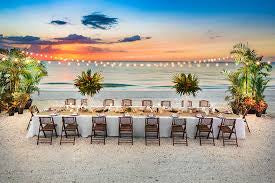 A Beautiful Beach Tablescape