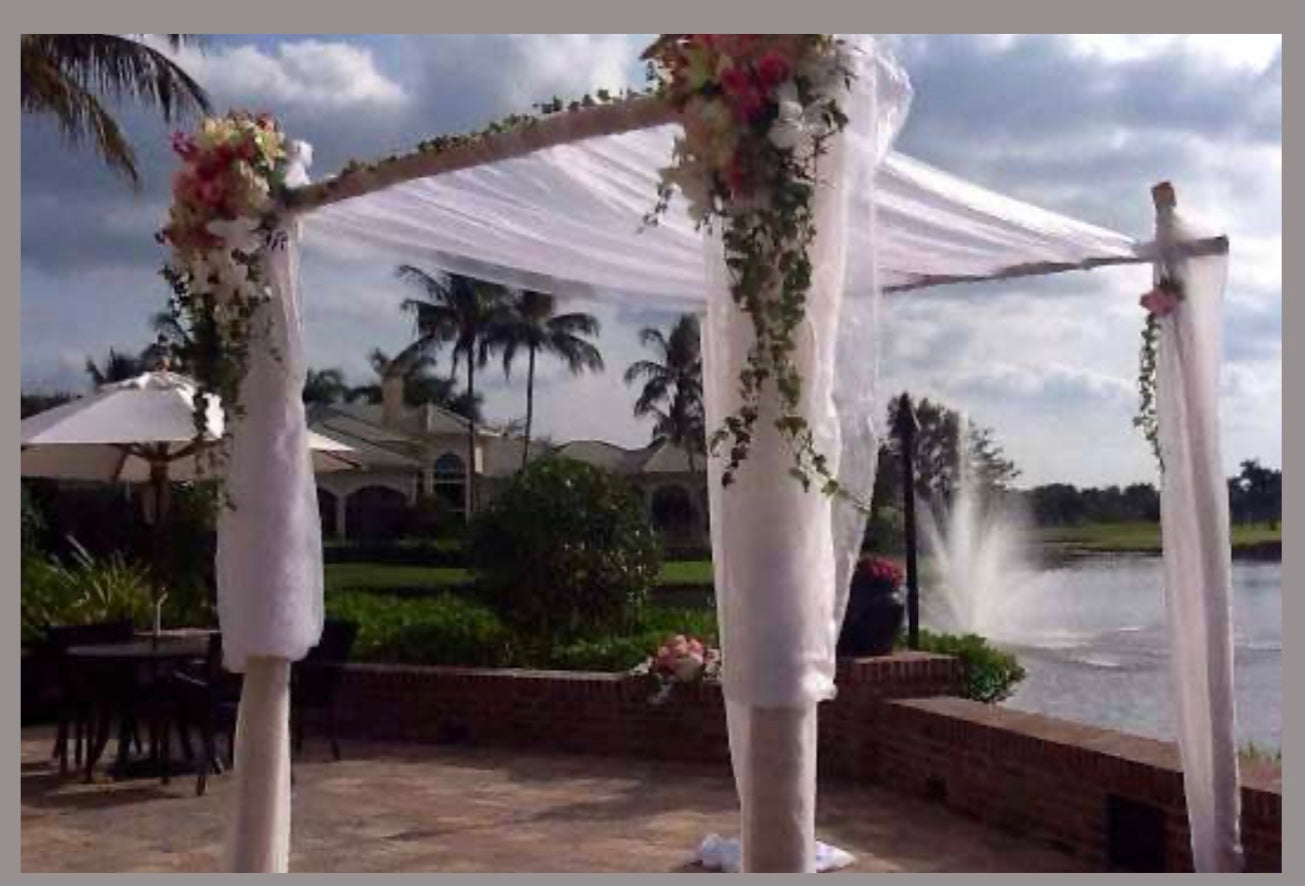 Floral Wedding Arch